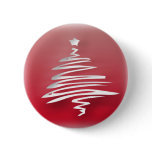 White Christmas Tree Pins