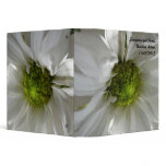 White Chrysanthemum Custom Wedding Album