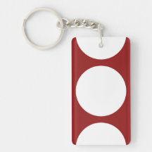 White Circles on Red