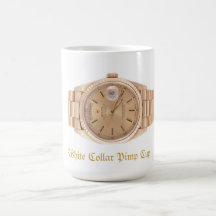 White collar pimp cup coffee mugs
