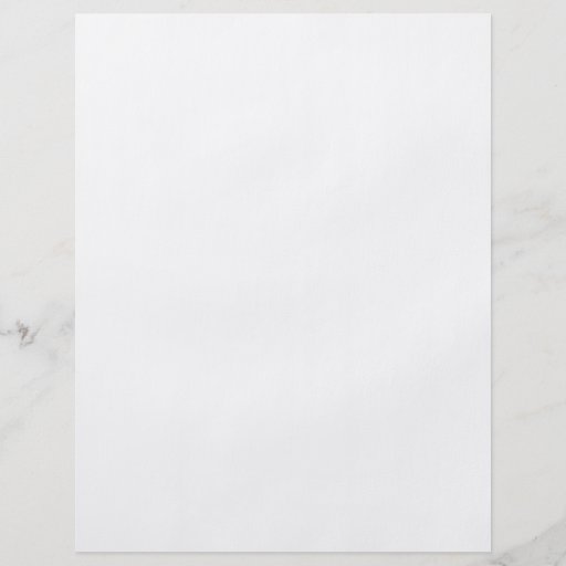 White Colour 8.5 x 11 Matte Paper Custom Flyer