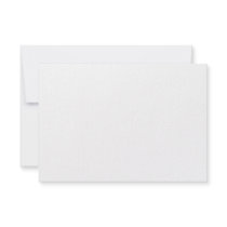 White Colour Custom Announcements