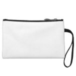 White Colour Mini Clutch Wristlet