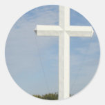 White Cross, customize Stickers