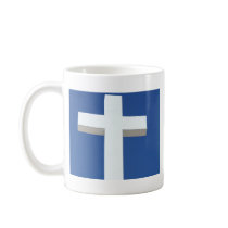 White Cross Mug