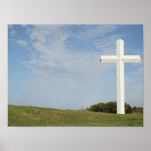 White Cross, poster, print