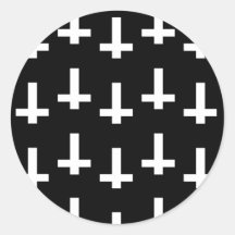 White Crosses Stickers