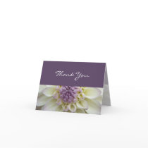 White Dahlia • Thank You Card
