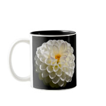 White Dahlias Mugs
