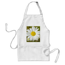 White Daisy Aprons