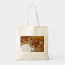 White Dragon - Fractal Art Bags