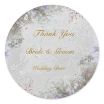 White Dream Wedding Sticker