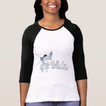 White Dress Fairy Blue - The Bride Shirt
