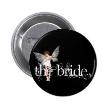 White Dress Fairy Original - The Bride Buttons