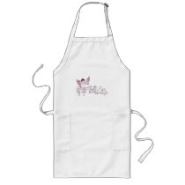 White Dress Fairy Pink - The Bride Aprons