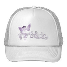 White Dress Fairy Purple - The Bride Trucker Hats