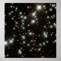 White Dwarf Stars in the Milky Way Print