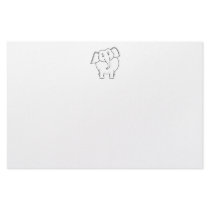 White Elephant. Stationery Design