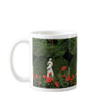 White Faun statue - Italian Garden, Compton Acres, Mug