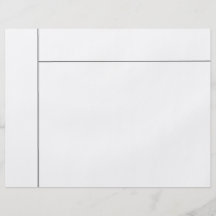 White Flier Full Color Flyer