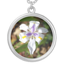 White Flower Pendant