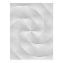white folded swirl postcards