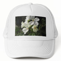 White Geraniums 1 - Simple Pleasures Trucker Hat