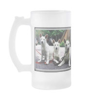 White+German+Shepherd Mugs