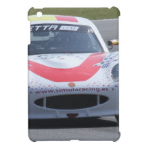 White Ginetta racing car iPad Mini Cover