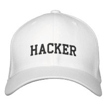 White Hat Hacker Embroidered Baseball Cap