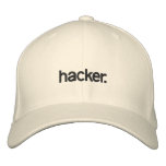 White Hat hacker. Embroidered Baseball Cap