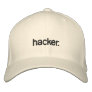 White Hat hacker. Embroidered Baseball Cap