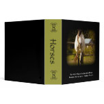 White Horse in Rural Countryside Photo Album binders