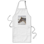 White Horse in Snow Apron
