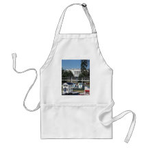 white house christmas decorations aprons