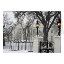White House Christmas Greeting Card