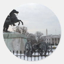 White House Collection Round Stickers