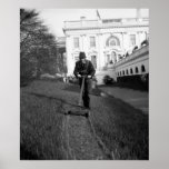 White House, green lawn: 1937 Posters