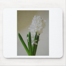 White Hyacinth. Mouse Pad