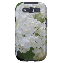 White Hydrangeas Samsung Galaxy Case