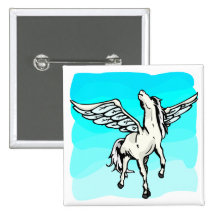 White II Pinback Button