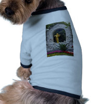 White Johann Strauss Monument, Vienna, Austria flo Pet Tee Shirt