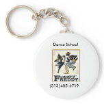 White Keychain