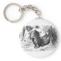White King Sleeping keychains