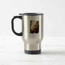 White Koala Bear Travel Mug