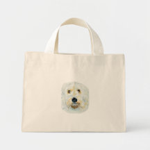 White Labradoodle Maggie Bag