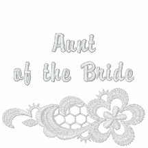 White Lace Wedding - Aunt of the Bride