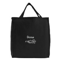 White Lace Wedding - Groom Tote Bag
