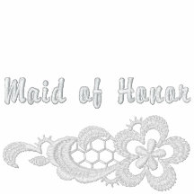 White Lace Wedding - Maid of Honour