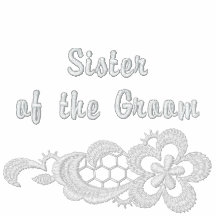 White Lace Wedding - Sister of the Groom